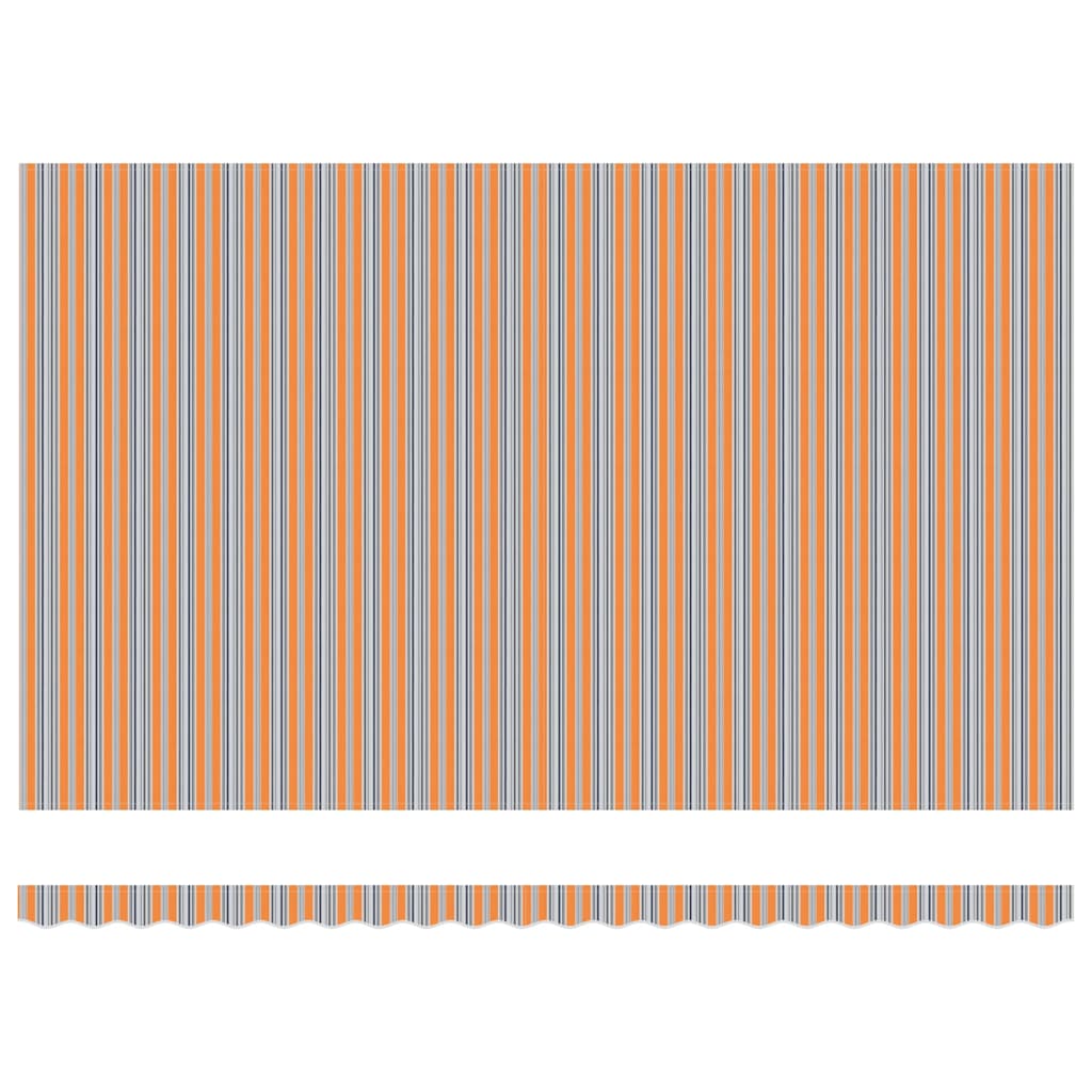 Udtrækkelig markise Flerfarvet 500 x 300 x 165 cm Stof og Metal