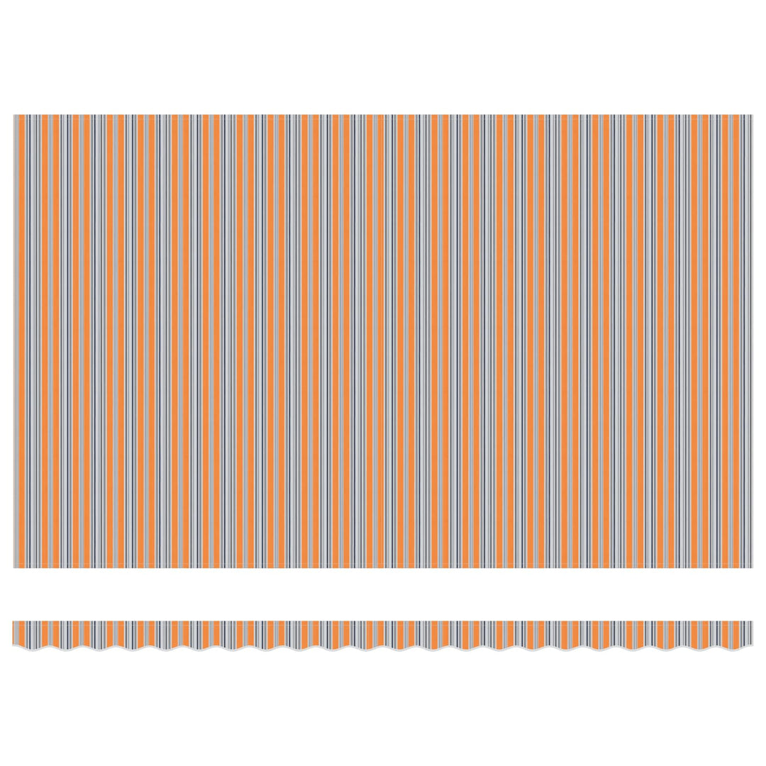 Markiseramme Blå og Orange 500 × 300 cm