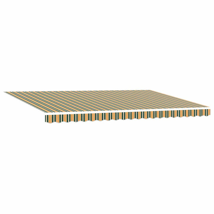 Udtrækkelig markise Flerfarvet 500 × 300 cm