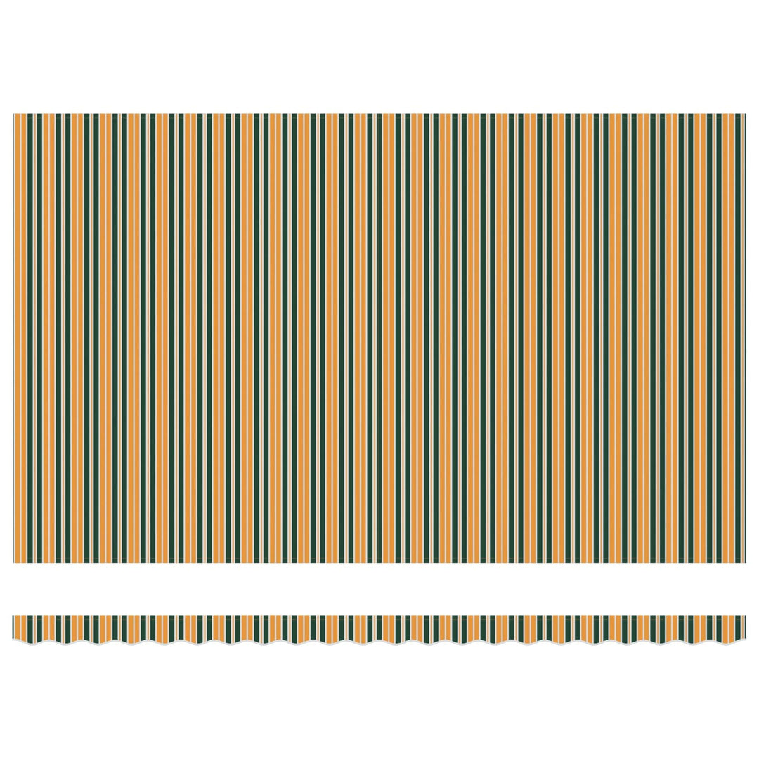 Udtrækkelig markise Grøn og Gul 500 x 300 x 165 cm
