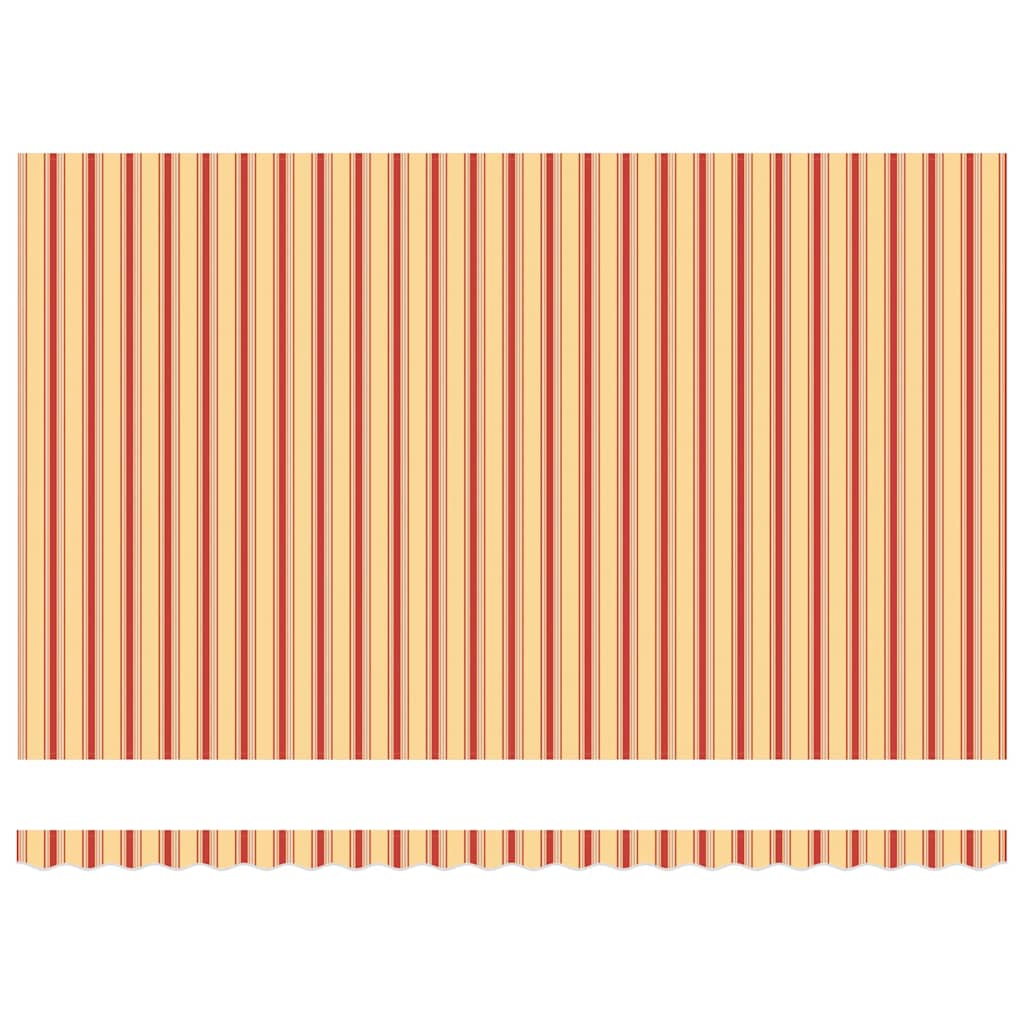 Utrækkelig Markise Gul og orange 500 × 350 cm