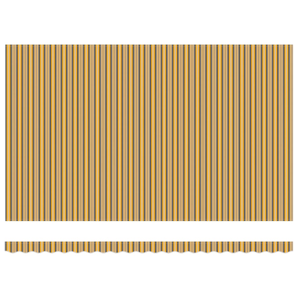 Udtrækkelig markise Flerfarvet 500 × 350 cm