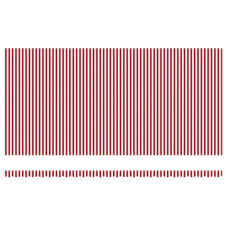 Udtrækkelig markise Rød og Hvid 600 × 300 cm