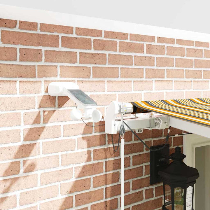 Udtrækkelig markise Flerfarvet 600 × 300 cm Polyester