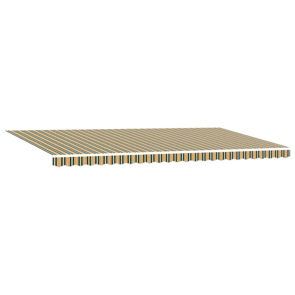 Udtrækkelig markise Flerfarvet 600 × 300 cm