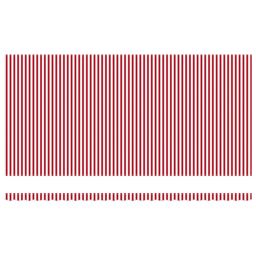 Udtrækkelig markise Rød og Hvid 600 × 350 cm Polyester