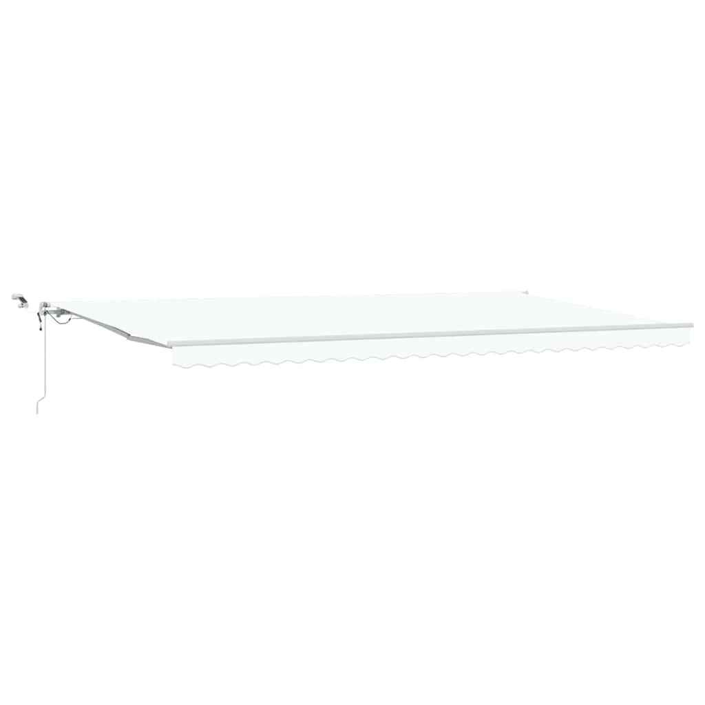 Markiseduge Hvid 600 × 350 cm Polyester