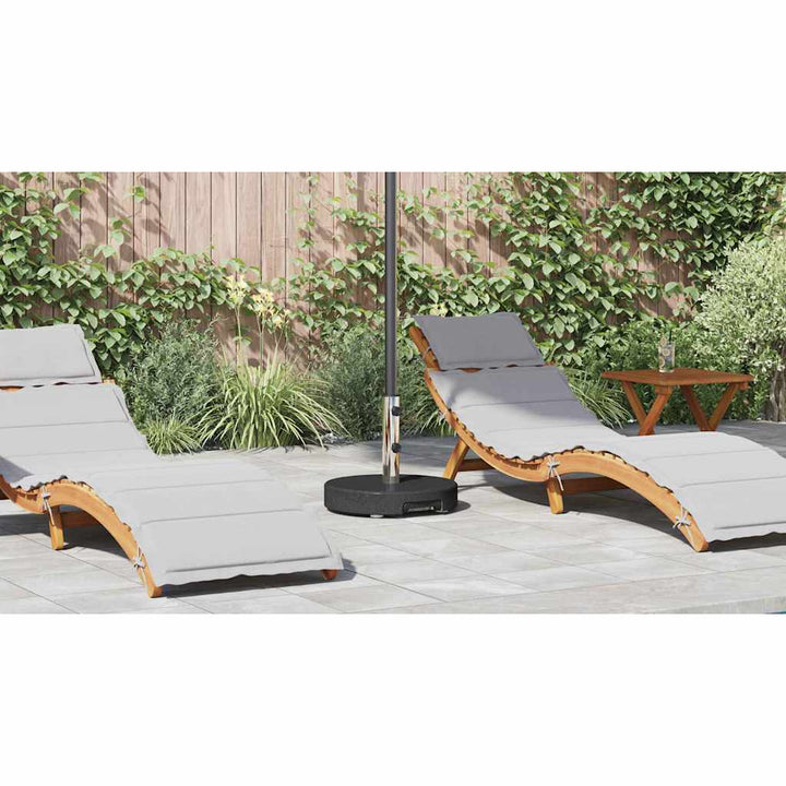 Parasolfod Sort Ø 45 x 37,5 cm Granit