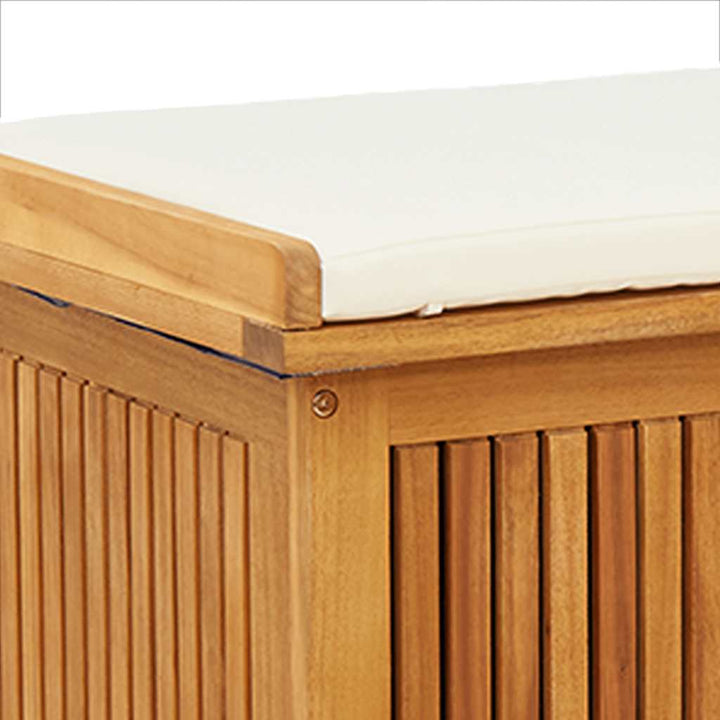 udendørs hyndeboks 113x50x60,5 cm massivt akacietræ