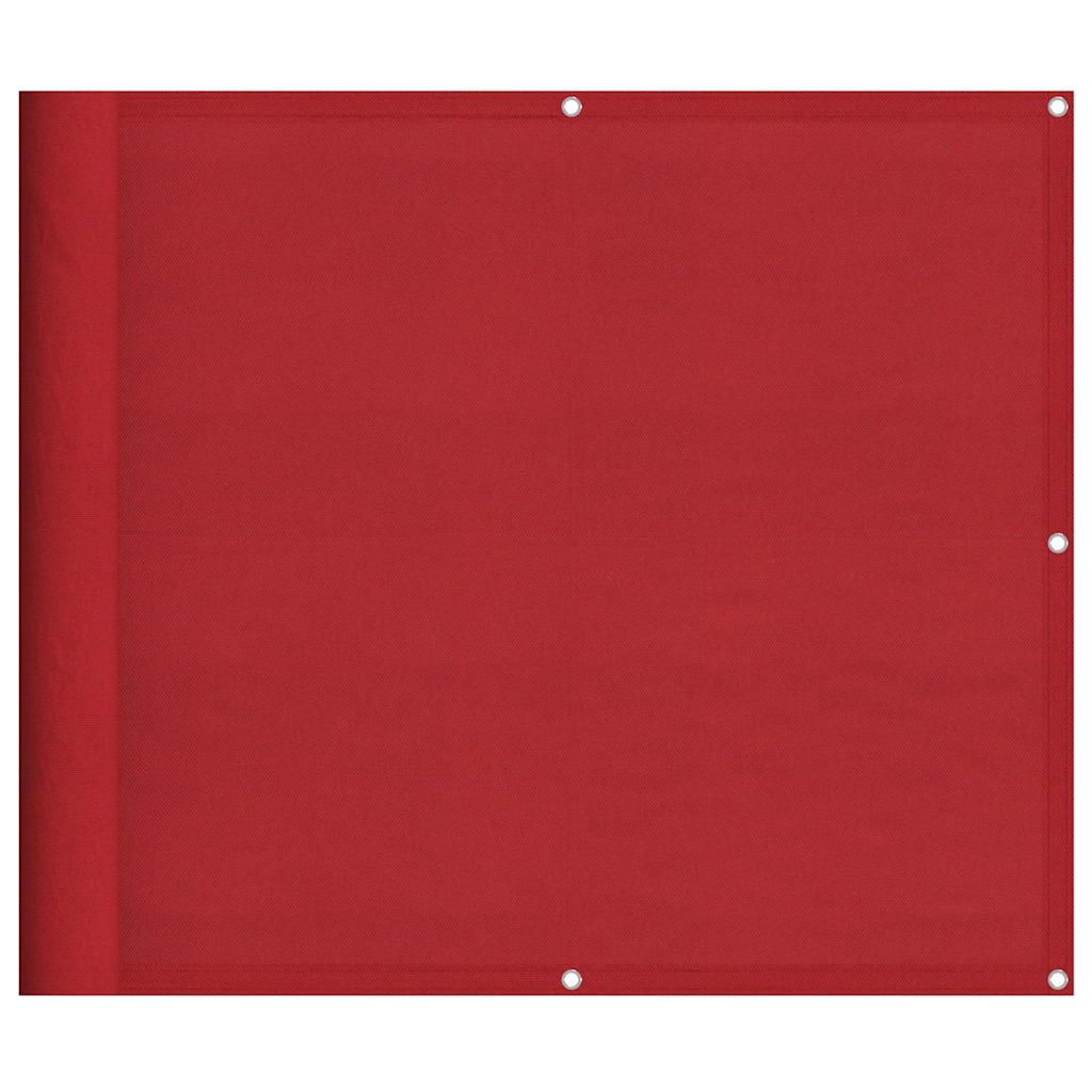 altanafskærmning 90x700 cm 100 % polyester rød