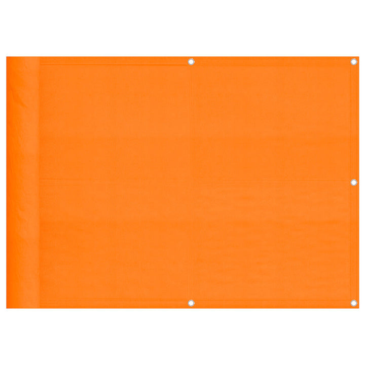 altanafskærmning 75x800 cm 100 % polyester orange