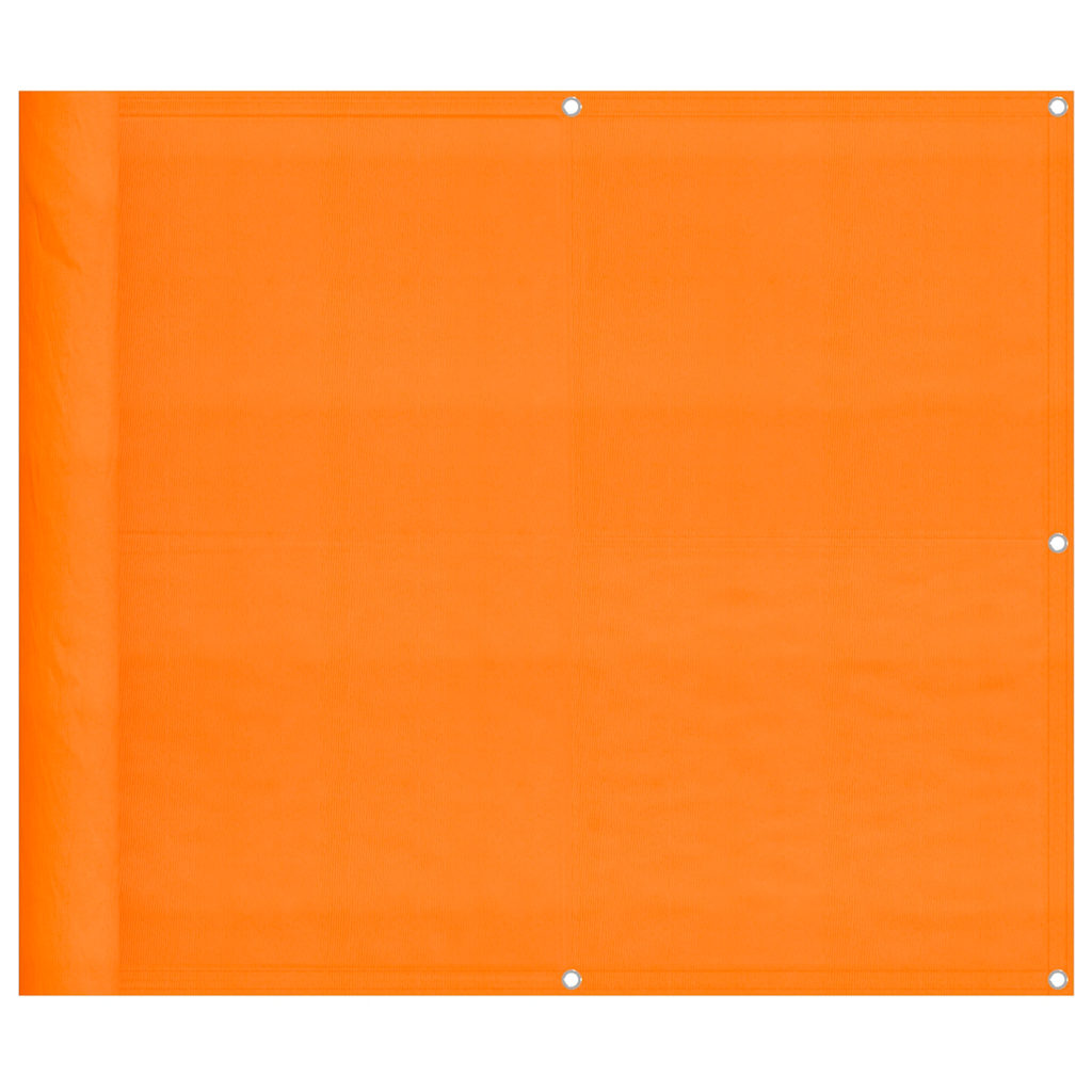 altanafskærmning 90x1000 cm 100 % polyester orange