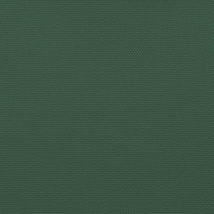 solsejl 7x5x5 m 100 % polyesterstof mørkegrøn