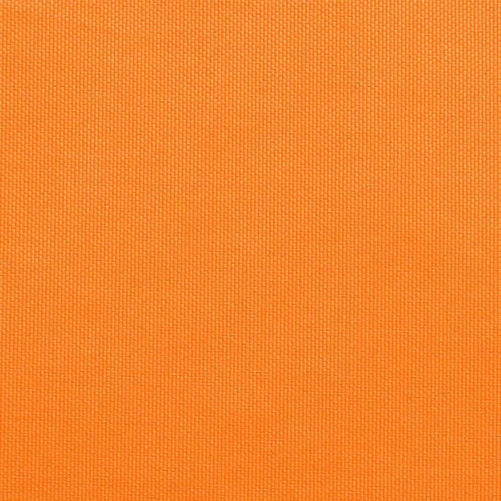 solsejl 7x5x5 m 100 % polyesterstof orange