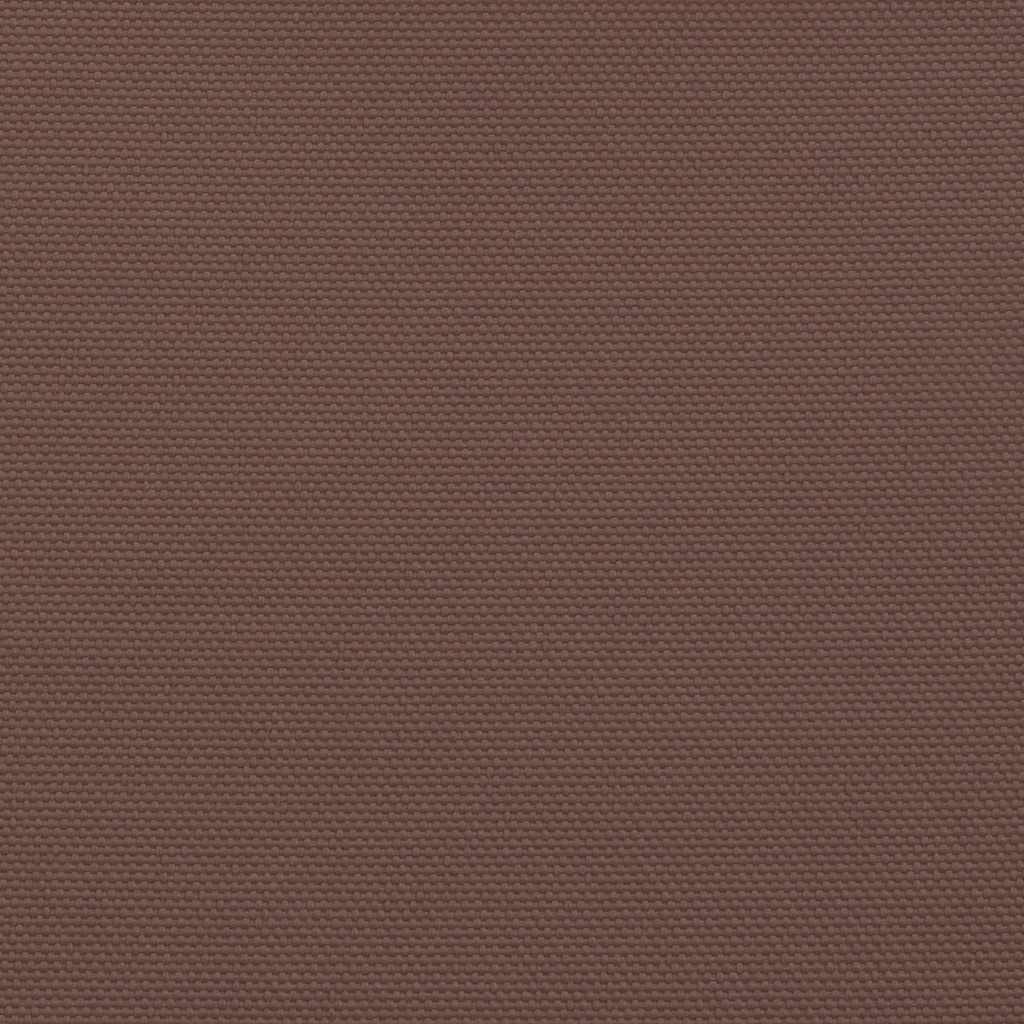 solsejl 7x5x5 m 100 % polyesterstof brun
