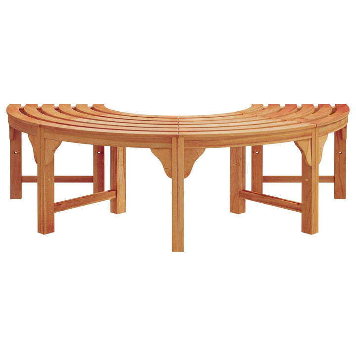 Træ Bænk 2 pcs Naturfarvet 160 x 80 x 45cm