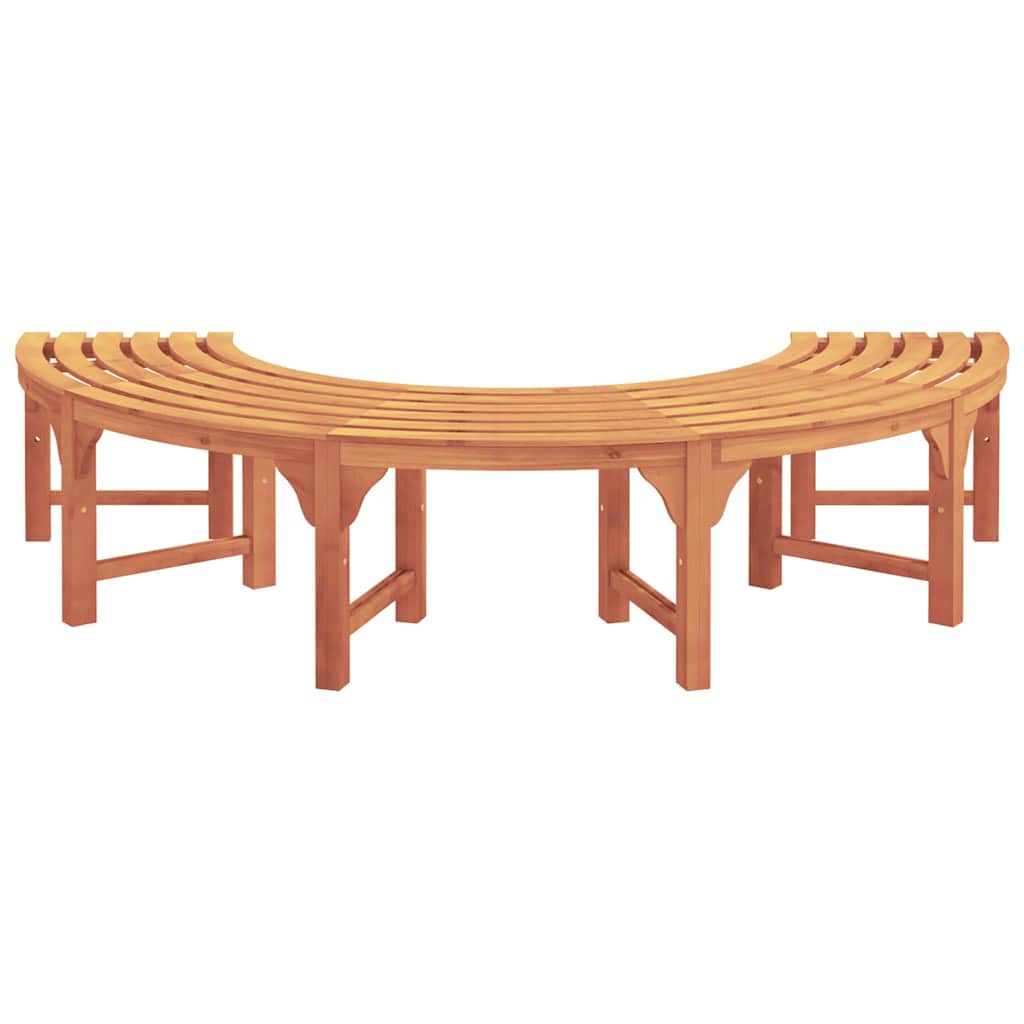 Træ Bænk 2 pcs Naturfarvet 160 x 80 x 45cm