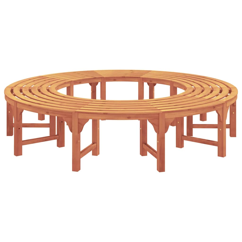 Træ Bænk 2 pcs Naturfarvet 160 x 80 x 45cm