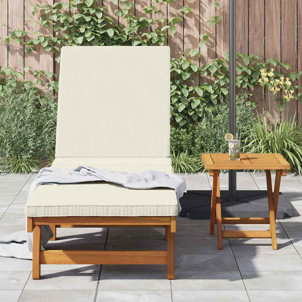 Solstol 1-person 2 pcs Brun Massivt Akacietræ