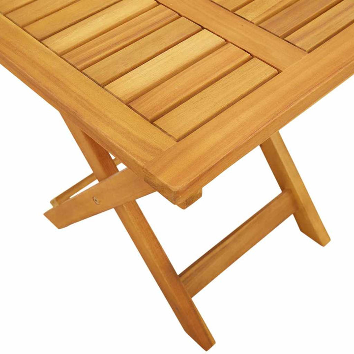 Solstol 2-person 3 pcs Brun Massivt Akacietræ
