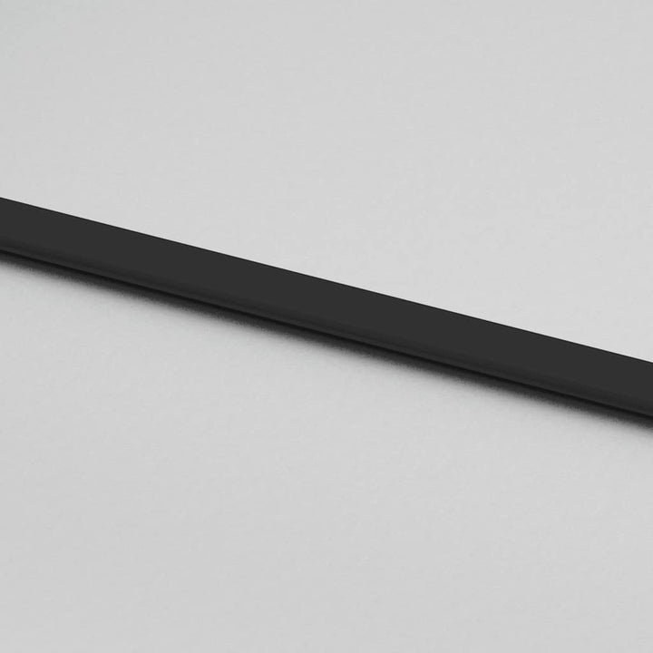 skydedør med hardwaresæt 76x205 cm sikkerhedsglas aluminium