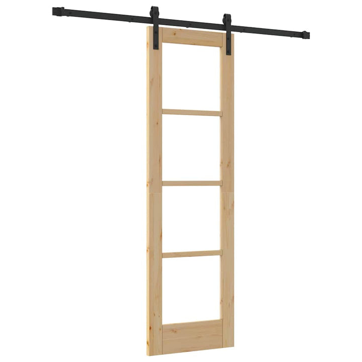 Skydedør ORKDAL Naturfarvet 61 x 198,5 cm