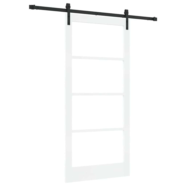 Skydedør ORKDAL Hvid og sort 93 x 202 cm