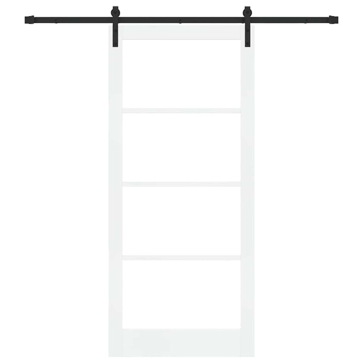 Skydedør ORKDAL Hvid og sort 93 x 211 cm