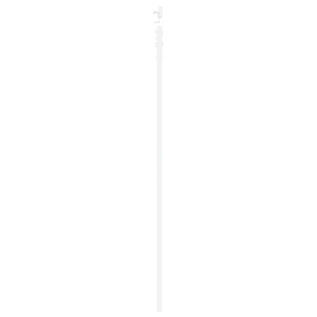 Skydedør ORKDAL Hvid 93 x 202 cm Massivt fyrretræ og glas