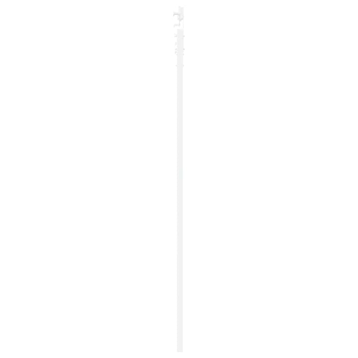 Skydedør ORKDAL Hvid 93 x 202 cm Massivt fyrretræ og glas