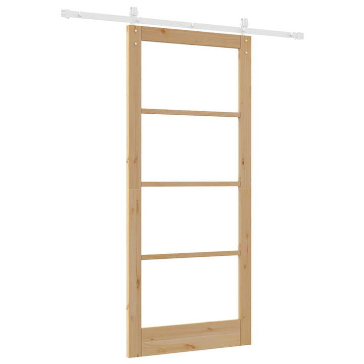 Skydedør ORKDAL Naturfarvet 93 x 211 cm