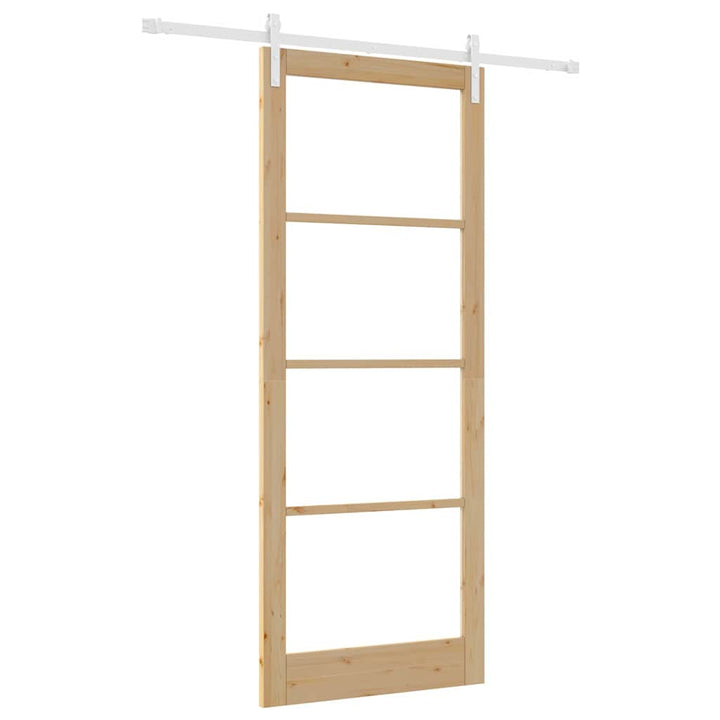 Skydedør ORKDAL Naturfarvet 93 x 232 cm