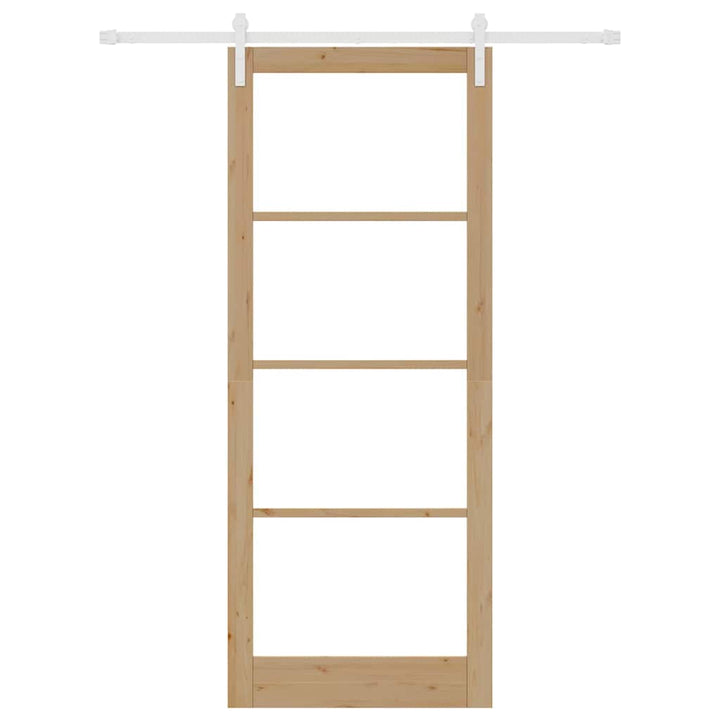 Skydedør ORKDAL Naturfarvet 93 x 232 cm