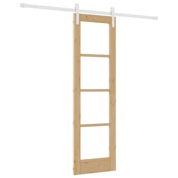 Skydedør ORKDAL Naturfarvet 61 x 198,5 cm