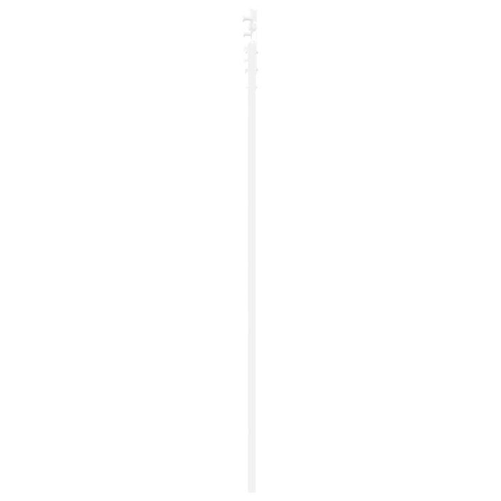 Skydedør ORKDAL Hvid 83 x 211 cm Massivt fyrretræ og glas