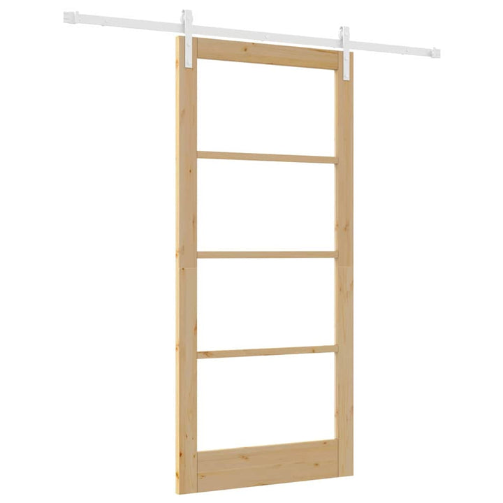 Skydedør ORKDAL Naturfarvet 93 x 202 cm