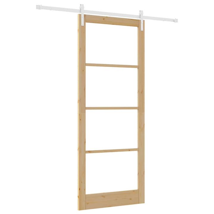 Skydedør ORKDAL Naturfarvet 93 x 232 cm