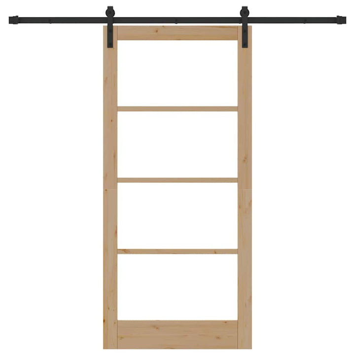 Skydedør ORKDAL Naturfarvet 93 x 202 cm