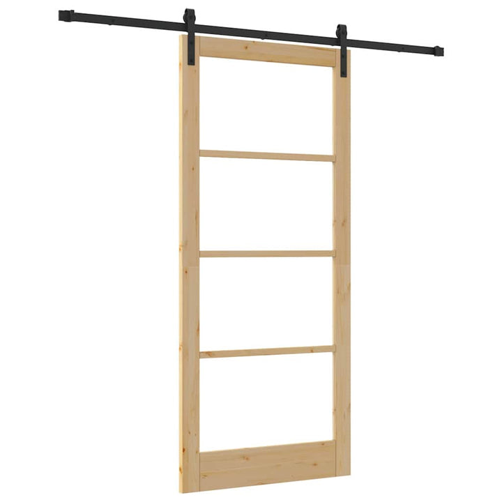 Skydedør ORKDAL Naturfarvet 93 x 211 cm