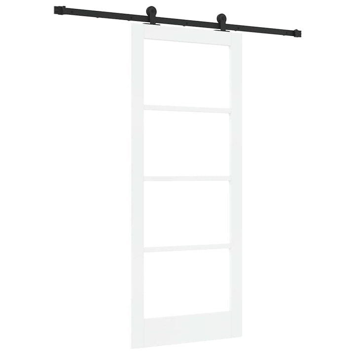 Skydedør ORKDAL Hvid og sort 83 x 202 cm