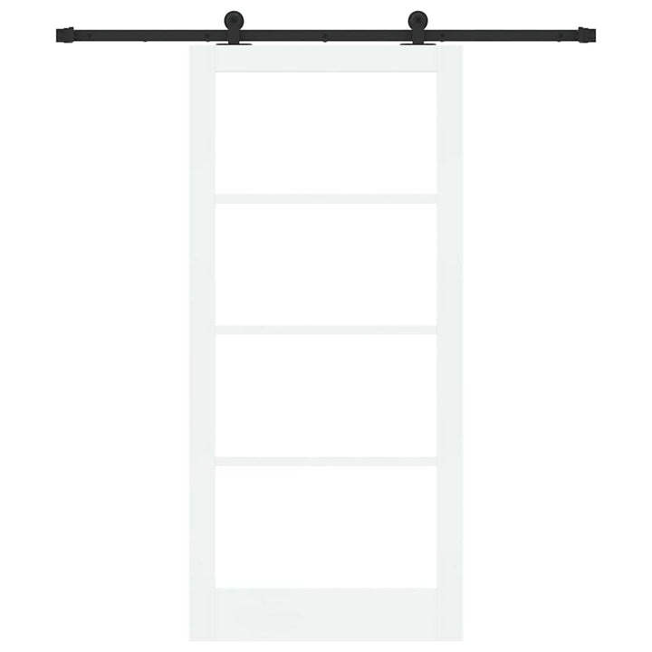 Skydedør ORKDAL Hvid og sort 93 x 202 cm