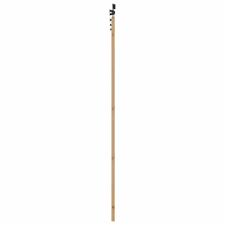 Skydedør ORKDAL Naturlig og sort 93 x 232 cm