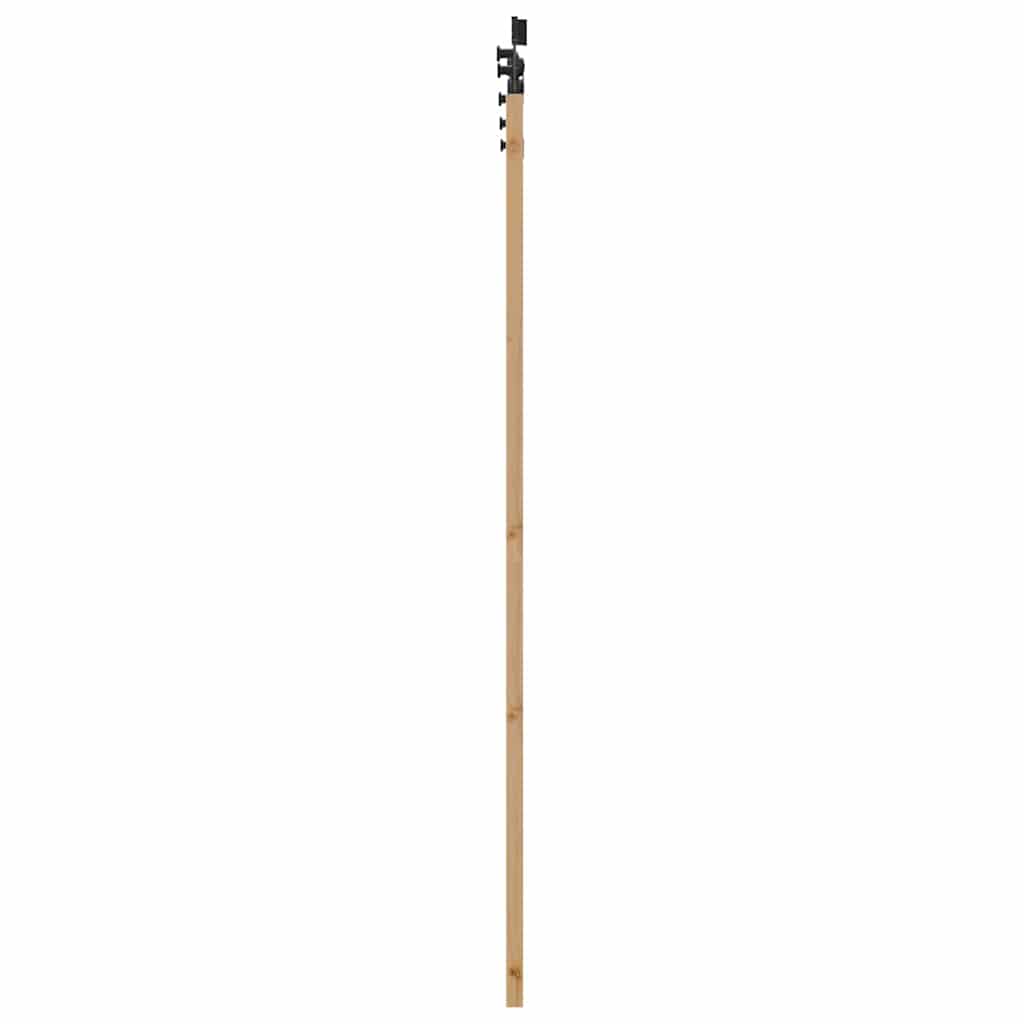 Skydedør ORKDAL Naturlig og sort 61 x 198,5 cm