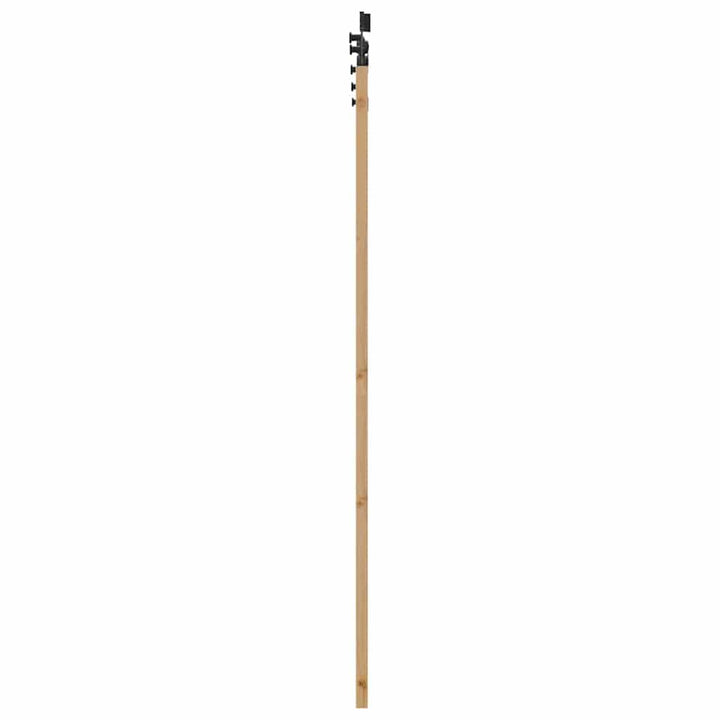 Skydedør ORKDAL Naturlig og sort 73,5 x 198,5 cm