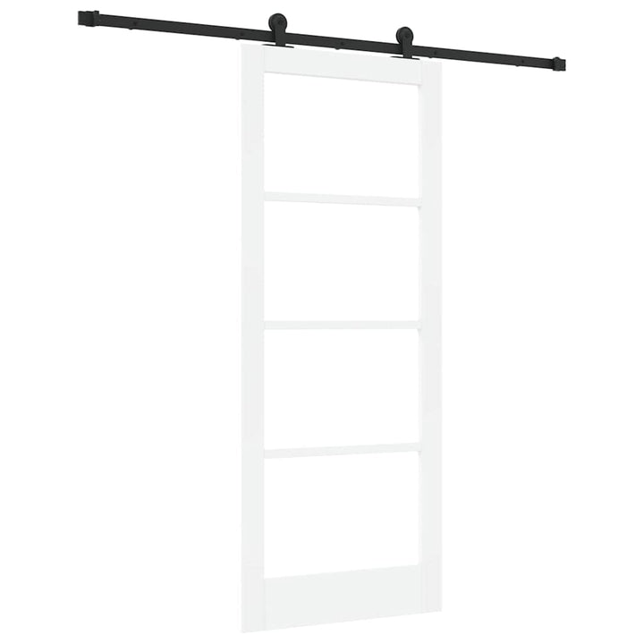 Skydedør ORKDAL Hvid og sort 83 x 202 cm