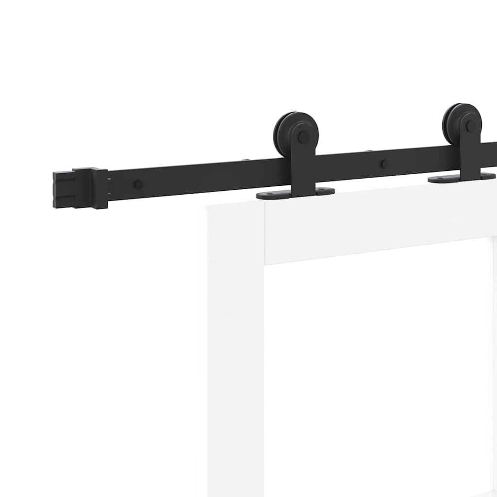 Skydedør ORKDAL Hvid og sort 83 x 211 cm
