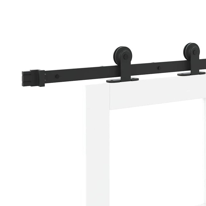 Skydedør ORKDAL Hvid og sort 83 x 211 cm