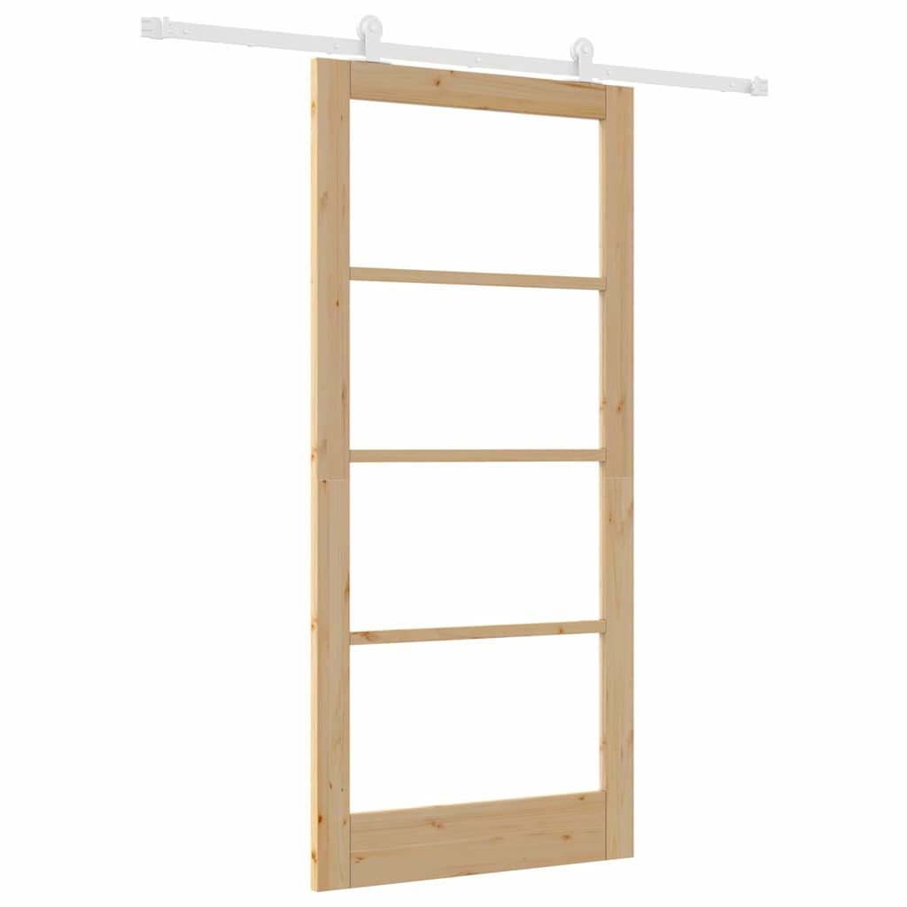Skydedør ORKDAL Naturfarvet 93 x 202 cm