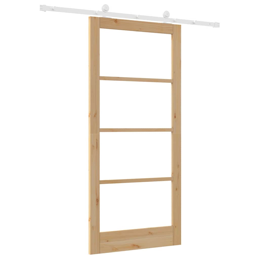 Skydedør ORKDAL Naturfarvet 93 x 202 cm