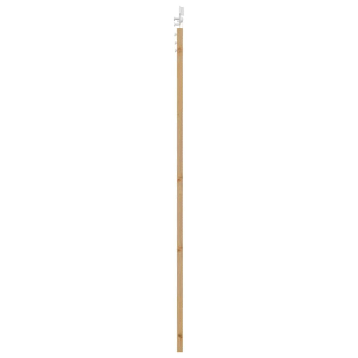 Skydedør ORKDAL 93 x 211 cm Massivt fyrretræ og glas